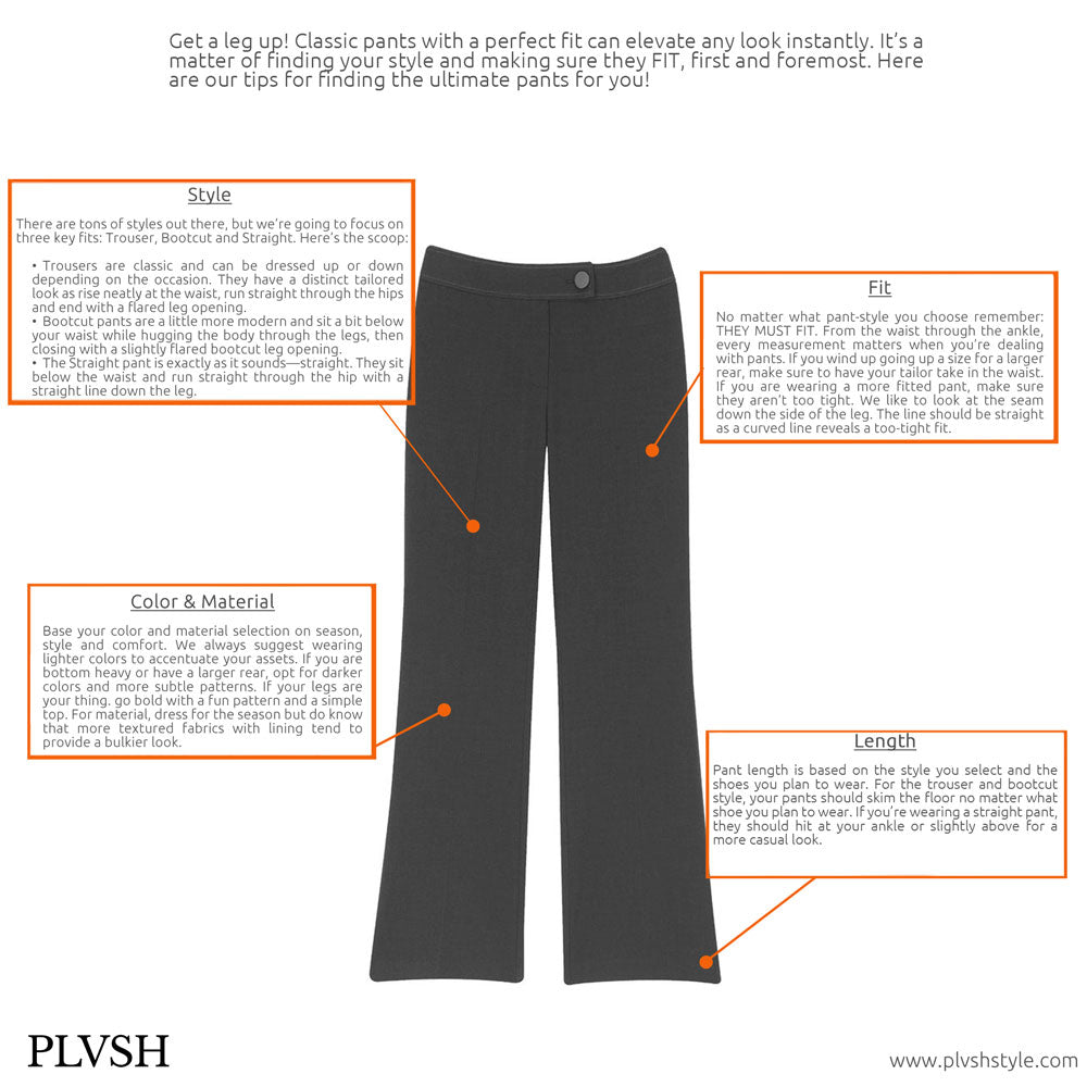 FIT & FLATTERY: PLUS SIZE PANTS GUIDE