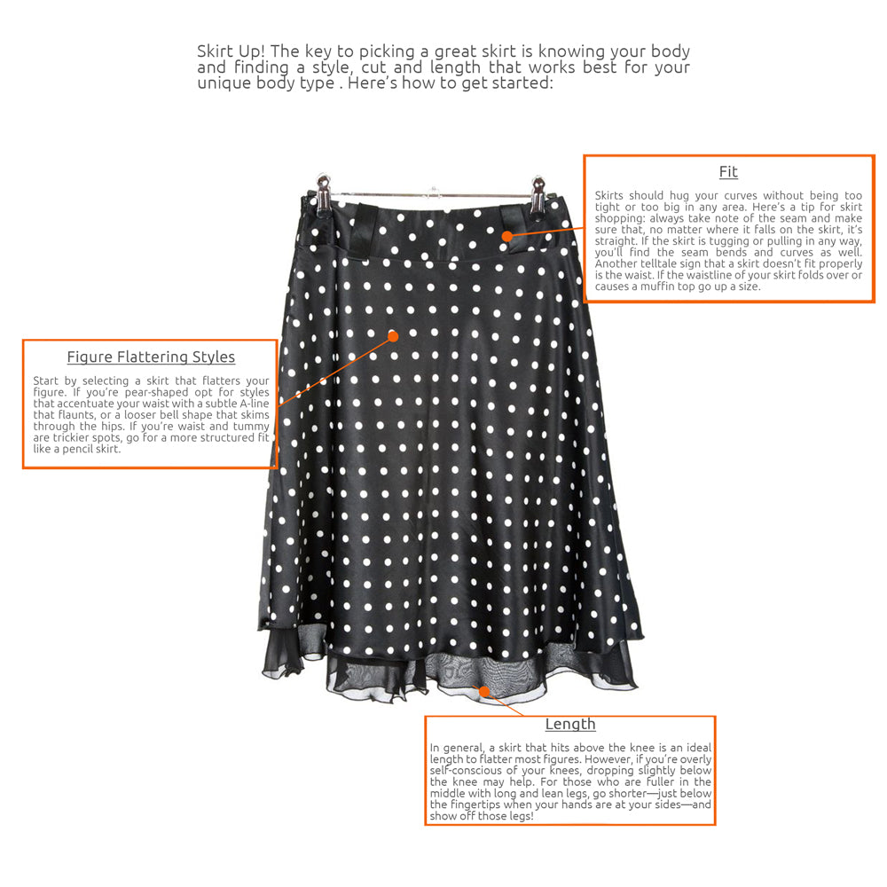 FIT & FLATTERY: PLUS SIZE SKIRT GUIDE
